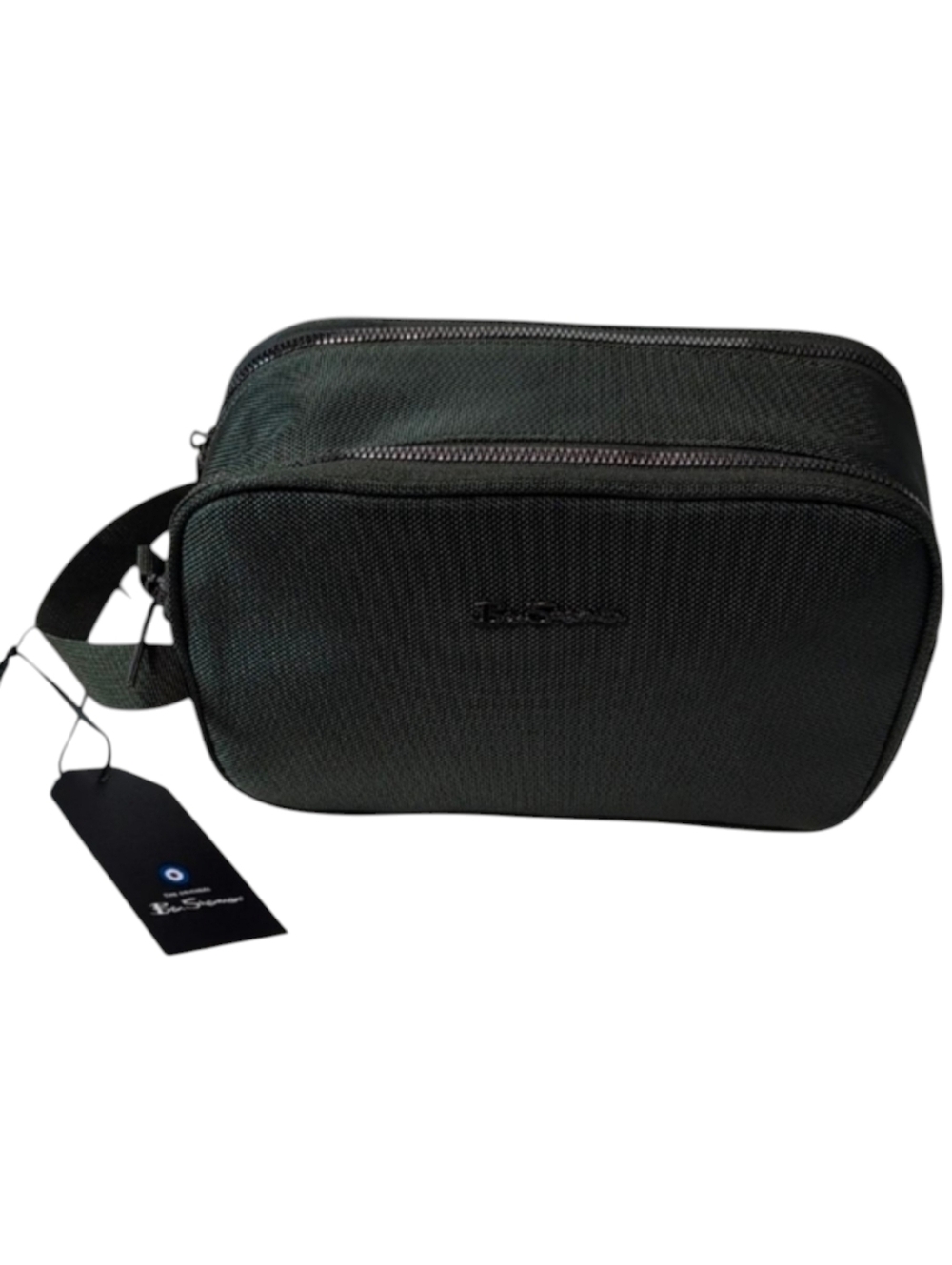 Ben Sherman Green Toiletry Bag Durable Travel Essential *Please Read